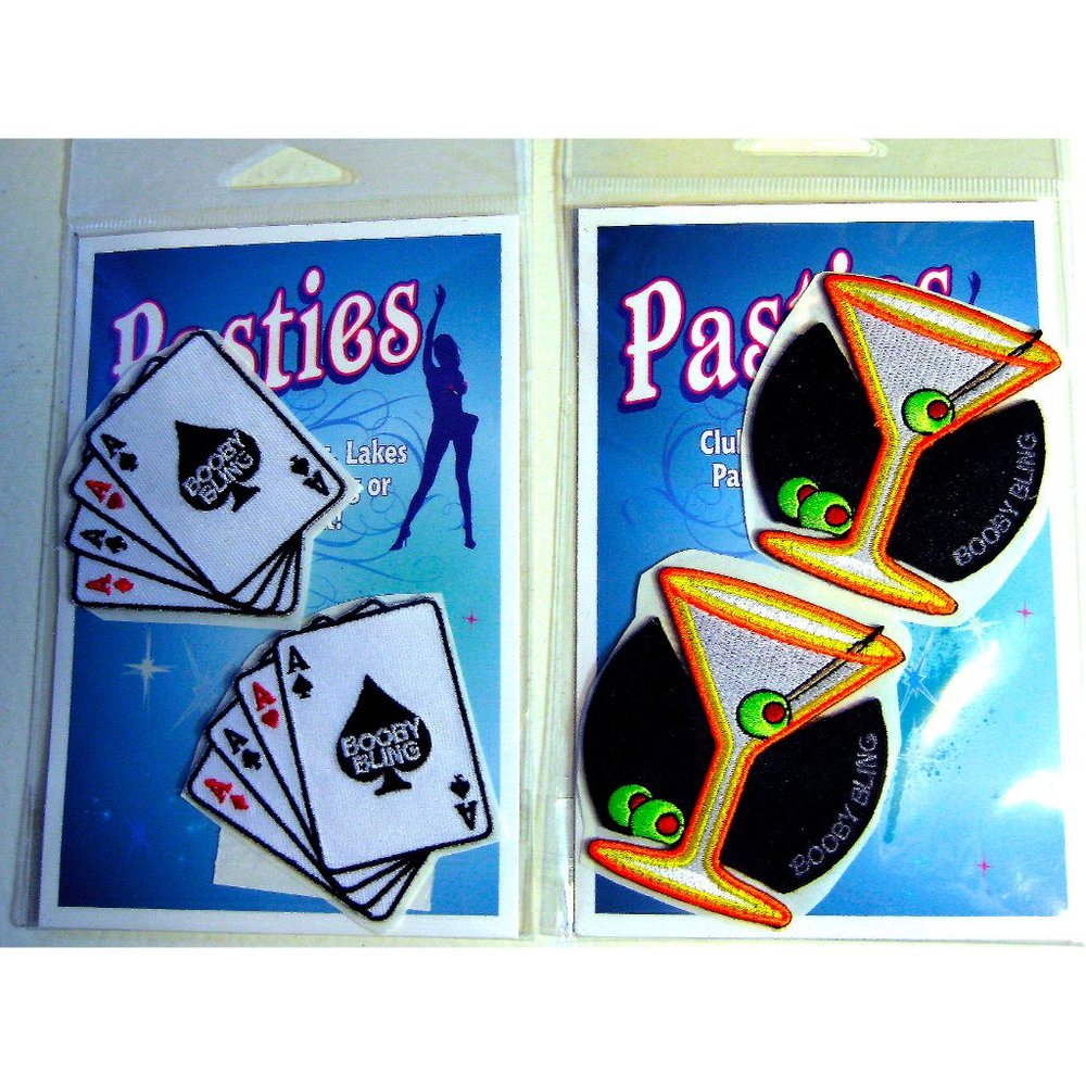 Pasties  Quility Embroidered Reusable Boob…